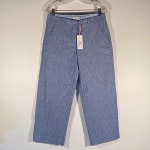 Vineyard Vines Bow Front Cropped Pants Women Size 4 / New